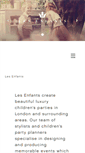 Mobile Screenshot of lesenfants.co.uk